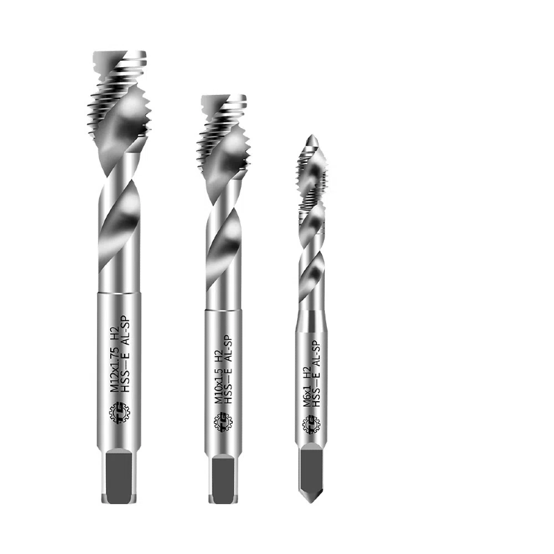 1102-High speed steel taps for aluminum machine tapping aluminum alloy tapping spiral groove aluminum tapping aluminum plate tapping 3-12mm Shandong Denso Pricision Tools Co.,Ltd.